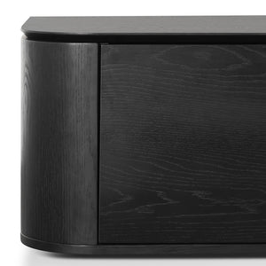 Wildera Entertainment Unit 2.4m - Black - Boho Bliss