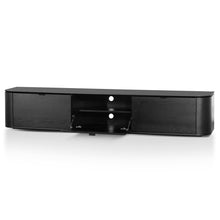 Load image into Gallery viewer, Wildera Entertainment Unit 2.4m - Black - Boho Bliss