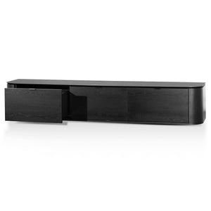 Wildera Entertainment Unit 2.4m - Black - Boho Bliss