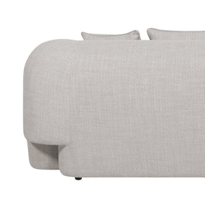Willa Bay 3 Seater Sofa - Beige Linen - Boho Bliss