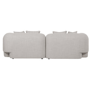 Willa Bay 3 Seater Sofa - Beige Linen - Boho Bliss