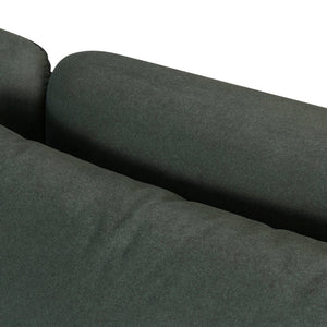 Willian 3 Seater Fabric Sofa - Burnt Green - Boho Bliss