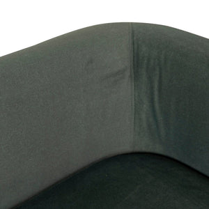 Willian 3 Seater Fabric Sofa - Burnt Green - Boho Bliss