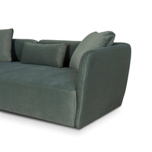 Load image into Gallery viewer, Willian 3 Seater Fabric Sofa - Burnt Green - Boho Bliss