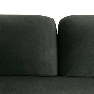 Willian 3 Seater Fabric Sofa - Burnt Green - Boho Bliss