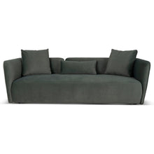 Load image into Gallery viewer, Willian 3 Seater Fabric Sofa - Burnt Green - Boho Bliss