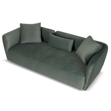 Load image into Gallery viewer, Willian 3 Seater Fabric Sofa - Burnt Green - Boho Bliss
