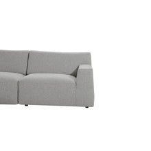 Load image into Gallery viewer, Willowmaze 3 Seater Left Chaise Sofa - Clay Grey - Boho Bliss