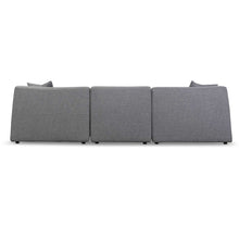 Load image into Gallery viewer, Willowmaze 3 Seater Left Chaise Sofa - Noble Grey - Boho Bliss