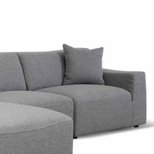 Load image into Gallery viewer, Willowmaze 3 Seater Left Chaise Sofa - Noble Grey - Boho Bliss
