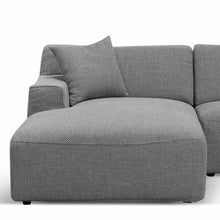 Load image into Gallery viewer, Willowmaze 3 Seater Left Chaise Sofa - Noble Grey - Boho Bliss