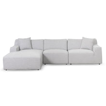 Load image into Gallery viewer, Willowmaze 3 Seater Left Chaise Sofa - Passive Grey - Boho Bliss