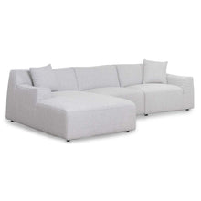 Load image into Gallery viewer, Willowmaze 3 Seater Left Chaise Sofa - Passive Grey - Boho Bliss