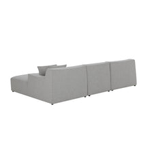 Load image into Gallery viewer, Willowmaze 3 Seater Right Chaise Sofa - Clay Grey - Boho Bliss