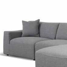 Load image into Gallery viewer, Willowmaze 3 Seater Right Chaise Sofa - Noble Grey - Boho Bliss