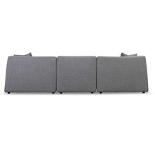 Load image into Gallery viewer, Willowmaze 3 Seater Right Chaise Sofa - Noble Grey - Boho Bliss
