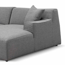 Load image into Gallery viewer, Willowmaze 3 Seater Right Chaise Sofa - Noble Grey - Boho Bliss