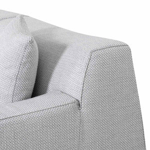 Willowmaze 3 Seater Right Chaise Sofa - Passive Grey - Boho Bliss