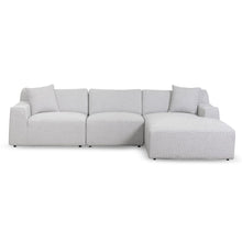 Load image into Gallery viewer, Willowmaze 3 Seater Right Chaise Sofa - Passive Grey - Boho Bliss