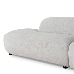 Willowmere Corner Sofa - Clay Grey - Boho Bliss