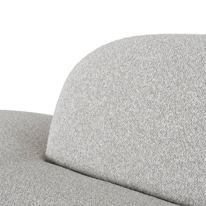Willowmere Corner Sofa - Clay Grey - Boho Bliss