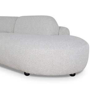 Willowmere Corner Sofa - Clay Grey - Boho Bliss
