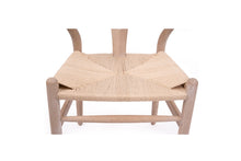 Load image into Gallery viewer, Wishbone Designer Replica Chair - White Coastal Oak - Boho Bliss