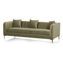 Load image into Gallery viewer, Wisp 3 Seater Sofa - Elegant Sage - Boho Bliss