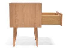 Load image into Gallery viewer, Xander Bedside Table - Oak - Boho Bliss