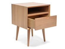 Load image into Gallery viewer, Xander Bedside Table - Oak - Boho Bliss