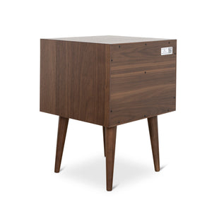 Xander Bedside Table - Walnut - Boho Bliss