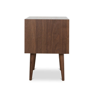 Xander Bedside Table - Walnut - Boho Bliss