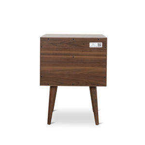 Xander Bedside Table - Walnut - Boho Bliss