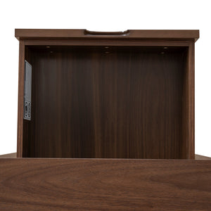 Xander Bedside Table - Walnut - Boho Bliss