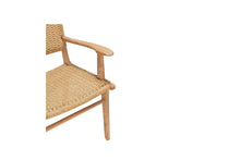 Load image into Gallery viewer, Zen Close Weave Outdoor Dining Chair - Sand - Boho Bliss