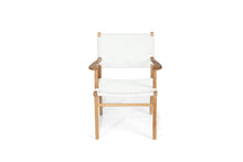 Load image into Gallery viewer, Zen Close Weave Outdoor Dining Chair - White - Boho Bliss