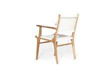 Load image into Gallery viewer, Zen Close Weave Outdoor Dining Chair - White - Boho Bliss