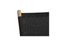 Load image into Gallery viewer, Zen Close Weave Outdoor Lazy Armchair - Black - Boho Bliss
