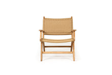 Load image into Gallery viewer, Zen Close Weave Outdoor Lazy Armchair - Sand - Boho Bliss