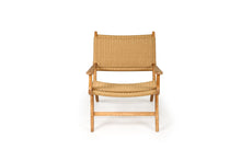 Load image into Gallery viewer, Zen Close Weave Outdoor Lazy Armchair - Sand - Boho Bliss