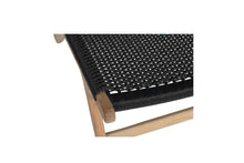 Load image into Gallery viewer, Zen Close Weave Outdoor Lazy Dining Chair - Black - Boho Bliss
