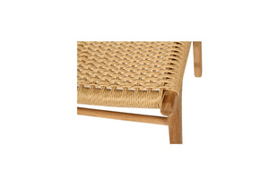 Zen Dining Chair - Sand (Close Weave) - Boho Bliss