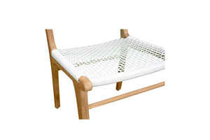 Zen Dining Chair - White - Boho Bliss
