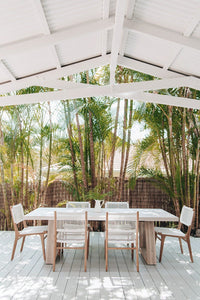 Zen Dining Chair - White - Boho Bliss