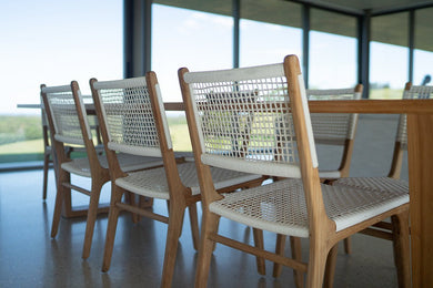 Zen Dining Chair - White - Boho Bliss
