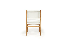 Load image into Gallery viewer, Zen Dining Chair - White (Close Weave) - Boho Bliss