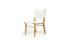 Load image into Gallery viewer, Zen Dining Chair - White (Close Weave) - Boho Bliss