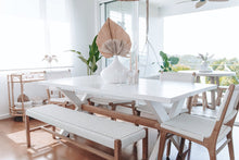 Load image into Gallery viewer, Zen Dining Chair - White (Close Weave) - Boho Bliss