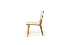 Load image into Gallery viewer, Zen Dining Chair - White (Close Weave) - Boho Bliss