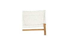 Load image into Gallery viewer, Zen Dining Chair - White (Close Weave) - Boho Bliss
